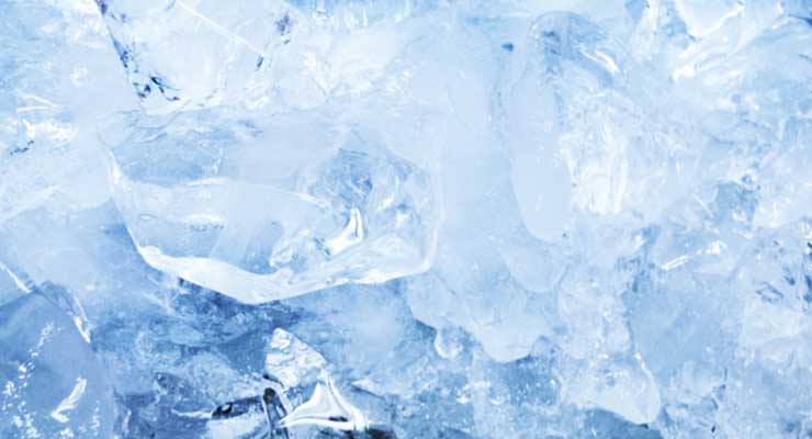 冷凍庫の氷